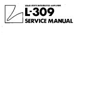 Luxman L-309-Service-Manual 